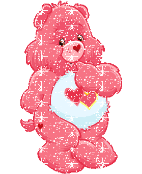 orsetto rosa glitter
