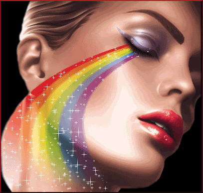 arcobaleno glitter